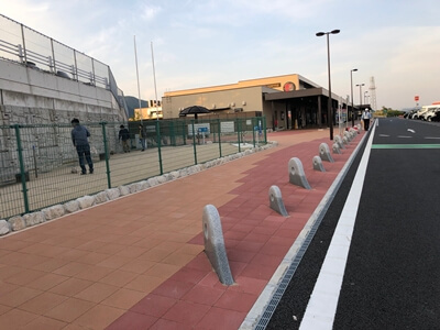 福岡県古賀市にある古賀サービスエリア（下り線）ドッグラン