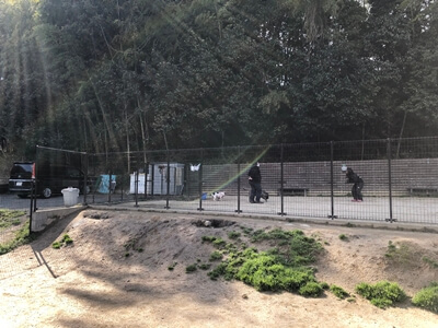 広島市安佐南区にあるラフタードッグラン