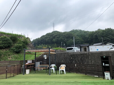 広島県廿日市にあるドッグラン ムゥ