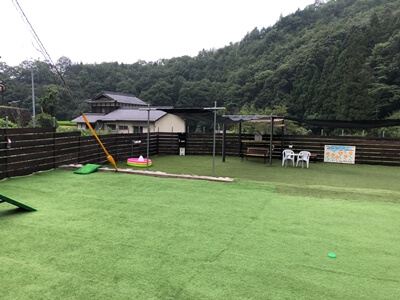 広島県廿日市にあるドッグラン ムゥに行ってきた